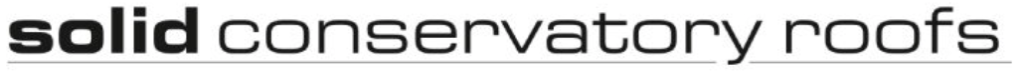 Solid Conservatory Roofs logo — bespoke conservatory roof replacement specialists in Eastbourne